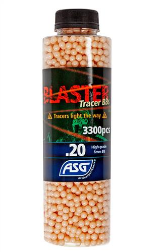 Blaster Tracer, 0,20g, 3300 Stk, Rød