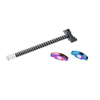 AAP-01 Aluminium Guide Rod Set, Sort