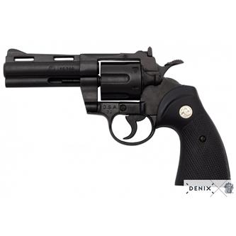 .357 Phyton 4" revolver - sort