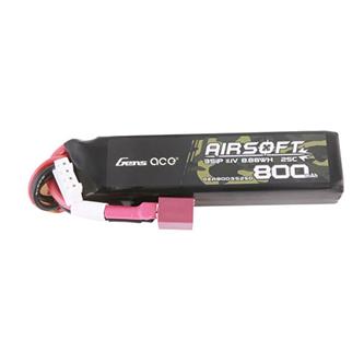 Batteri, 11,1v, 800 mAh, Deans