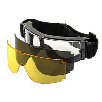 Goggles, Ventileret, Sort