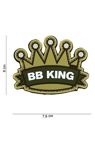 BB King,  Green, 3D PCV Patch
