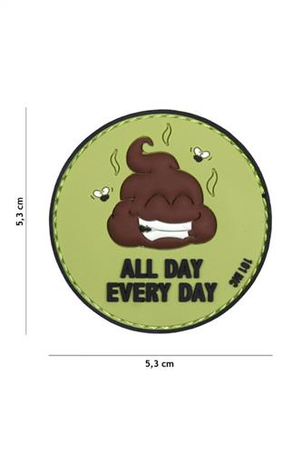 All Day Every Day, PVC Patch