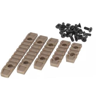 M-Lok Rails, 4 Stk, Tan