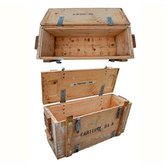 Ammunitions Kasse i træ