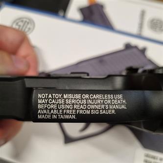Sig Sauer, P226 MK25, Sort