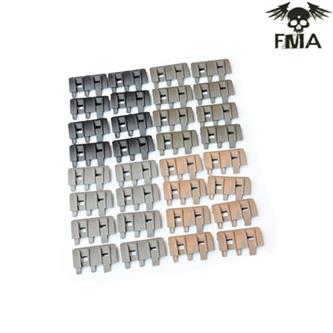 Rail Paneler, 32 Stk, 4 Farver