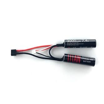 Titan, Gen7, 7,4v, 3000mAh, Nunchuck, Deans