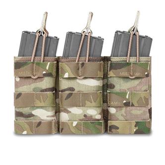 Triple Molle Open 5.56mm,Bungee, Multicam