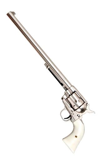Peacemaker Long, SAA .45, Sølv